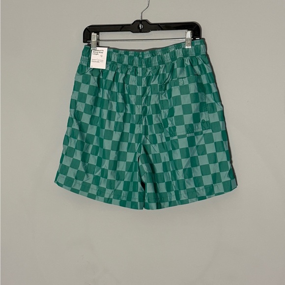 NWT Nike Men's Green Club Flow Checkered Shorts Size M - Picture 6 of 10